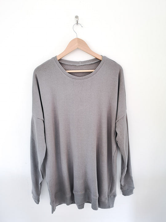 Sweatshirt Boyfriend - Bambou ouaté